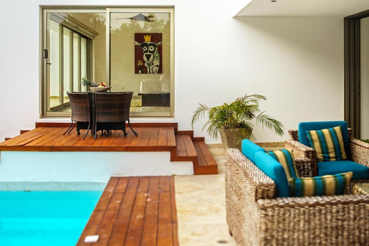 Akumal Villa Bagian luar foto